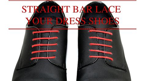 how to bar lace shoes|how to straight lace boots.